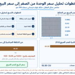 خطوات تحليل سعر الوحدة من الصفر إلى سعر البيع